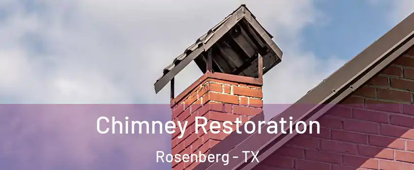  Chimney Restoration Rosenberg - TX