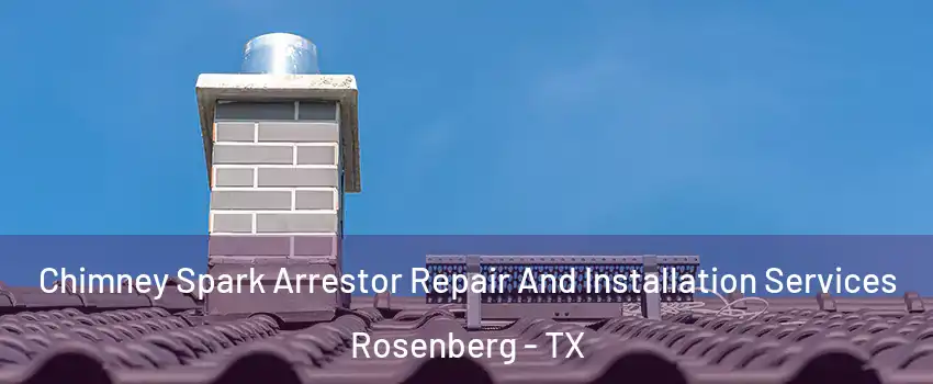  Chimney Spark Arrestor Repair And Installation Services Rosenberg - TX