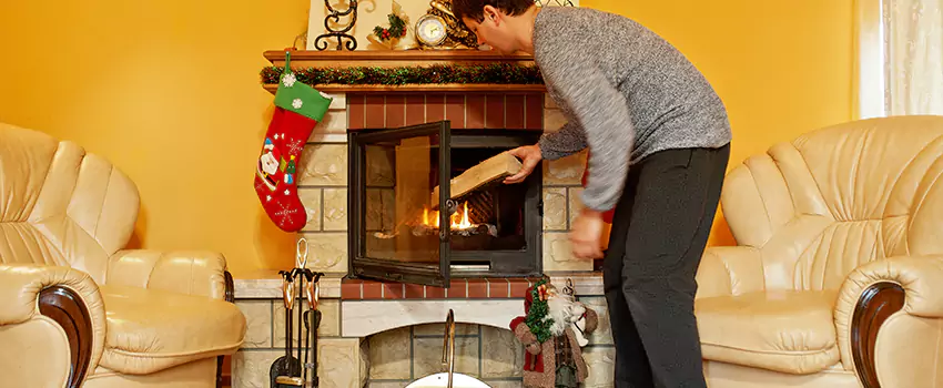 Gas to Wood-Burning Fireplace Conversion Services in Rosenberg, Texas