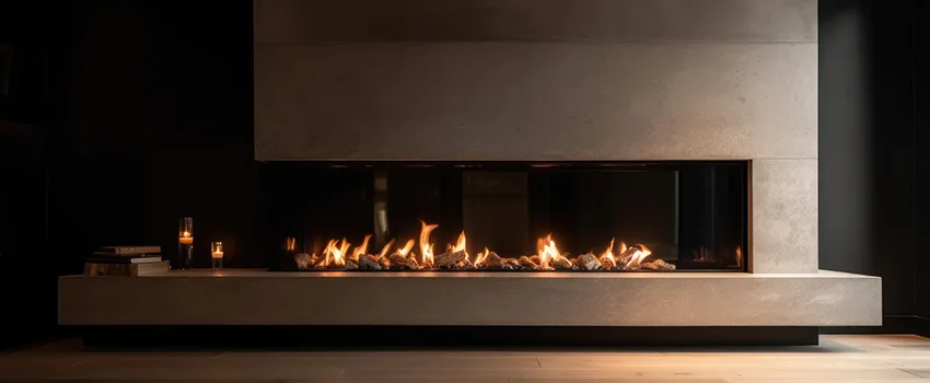 Gas Fireplace Ember Bed Design Services in Rosenberg, Texas