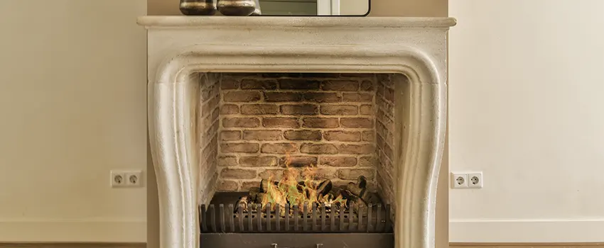 Vintage-style Fireplace Redesign in Rosenberg, Texas