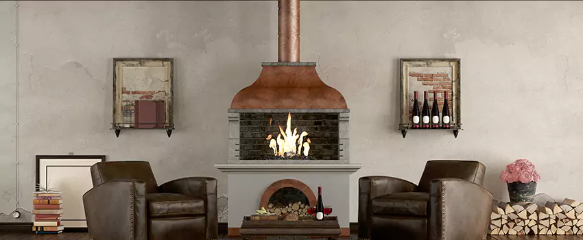 Thelin Hearth Products Providence Pellet Insert Fireplace Installation in Rosenberg, TX