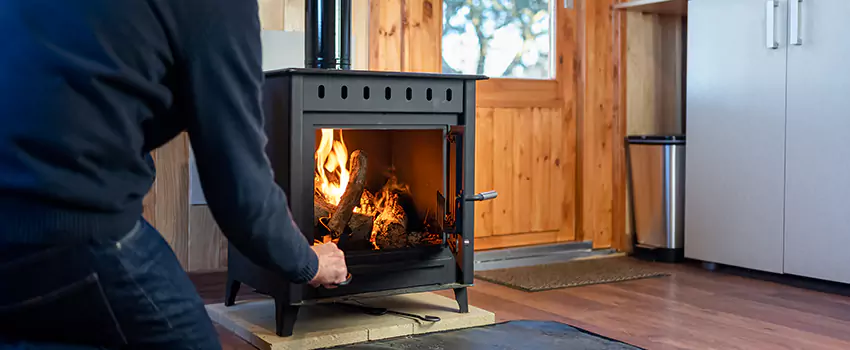 Open Hearth Wood Fireplace Installation in Rosenberg, TX