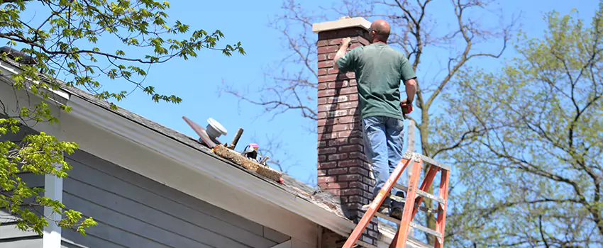 Vinyl and PVC Chimney Flashing Installation in Rosenberg, TX