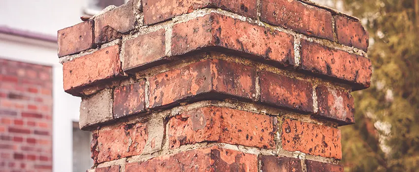 Cracked Chimney Bricks Repair Cost in Rosenberg, Texas