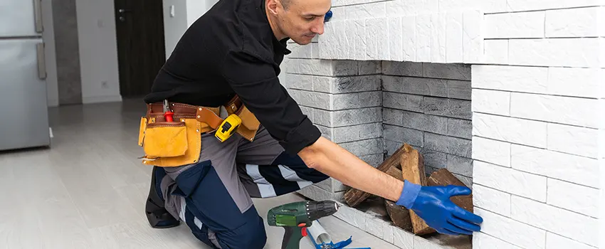 Fireplace Damaged Damper Frame Repair Services in Rosenberg, Texas
