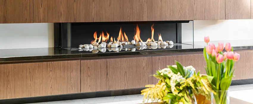 Double-height Fireplace Design Refurbishment in Rosenberg, Texas
